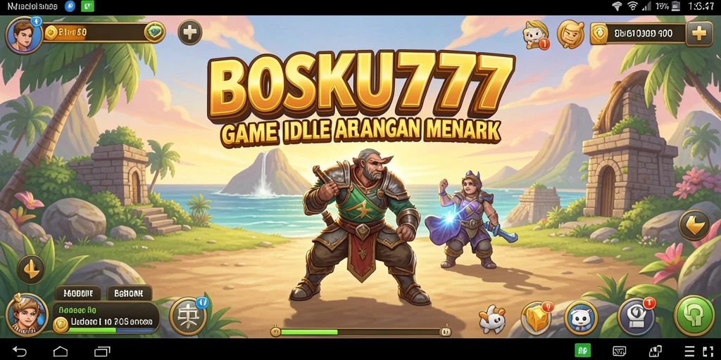 Tampilan gameplay <strong>BOSKU777</strong> yang memukau dan menarik.