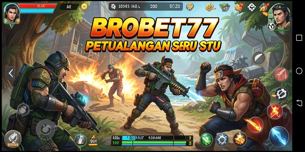 Tampilan gameplay <strong>BROBET77</strong> yang mendebarkan dan menantang untuk dijelajahi.