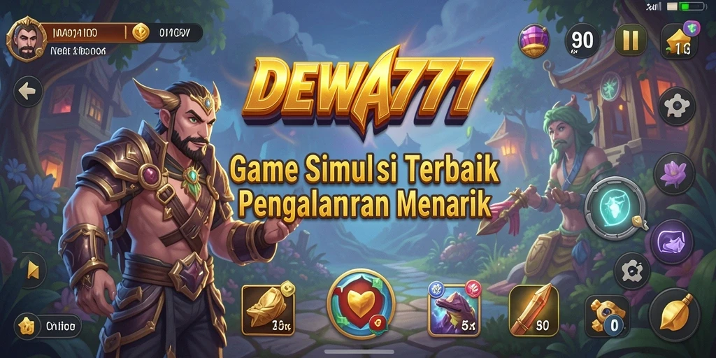 Gameplay DEWA777 yang menarik dalam simulasi kehidupan sehari-hari.