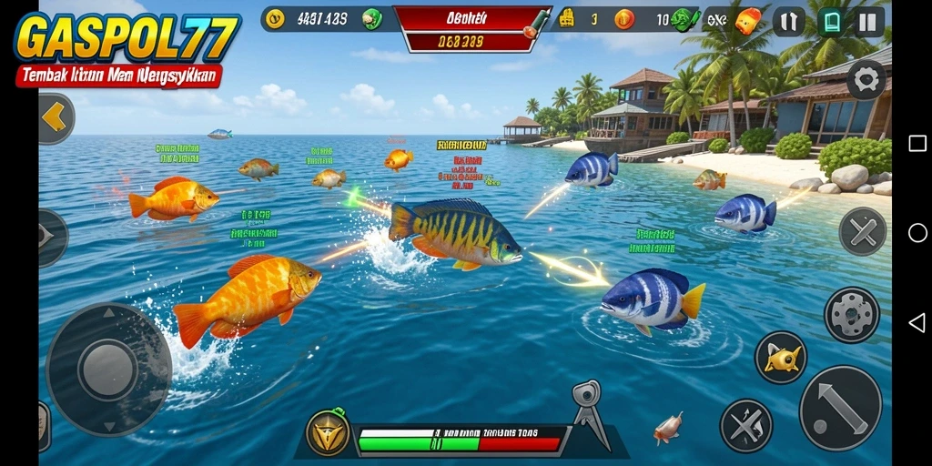Tangkap ikan dengan seru di GASPOL77!