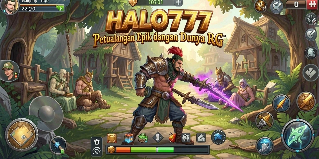 Tangkapan layar dari gameplay HALO777 yang menampilkan aksi seru di dunia RPG.
