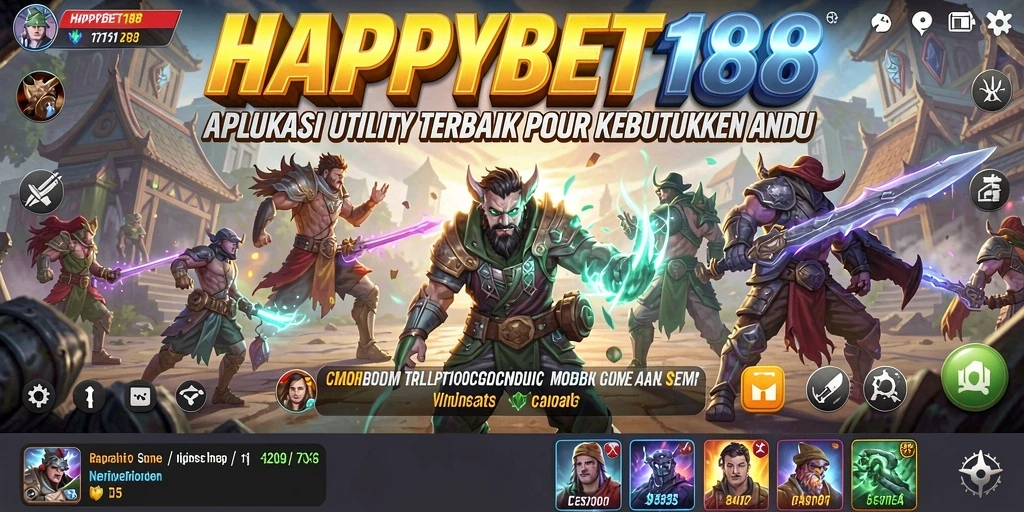 Tampilan antarmuka HAPPYBET188 yang mudah digunakan dan fungsional.