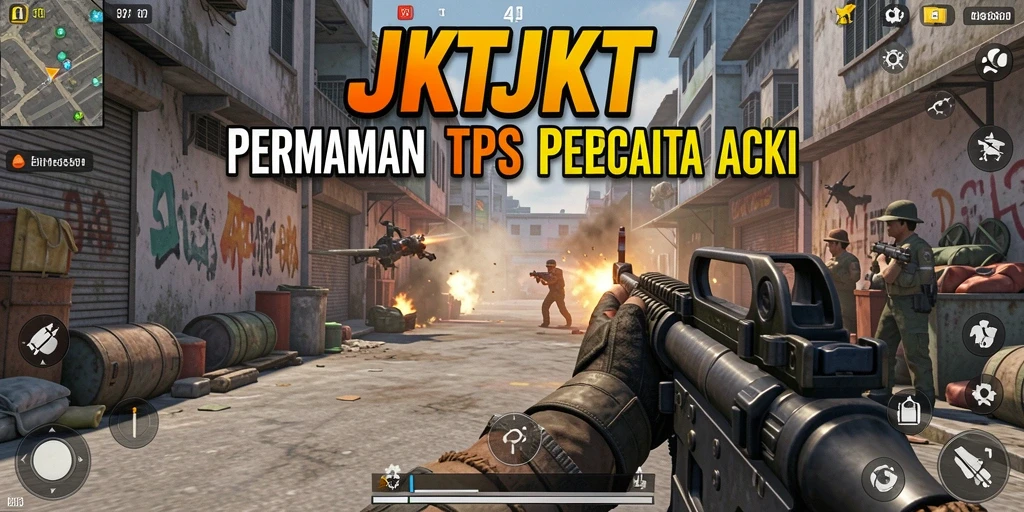 Tampilan gameplay <strong>JKTJKT</strong> yang menegangkan dan seru