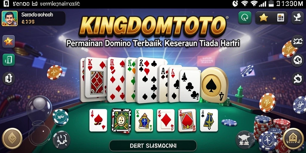 Tampilan gameplay menarik dari KINGDOMTOTO yang menyenangkan.