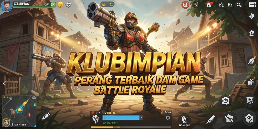 Tampilan gameplay seru dan mendebarkan di KLUBIMPIAN.