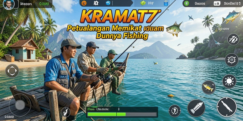 Tangkapan ikan yang menakjubkan dalam gameplay KRAMAT77.