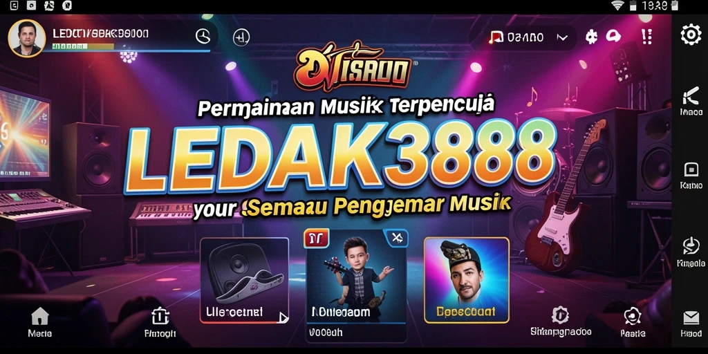 Tampilan gameplay LEDAK388 yang menarik dan seru.