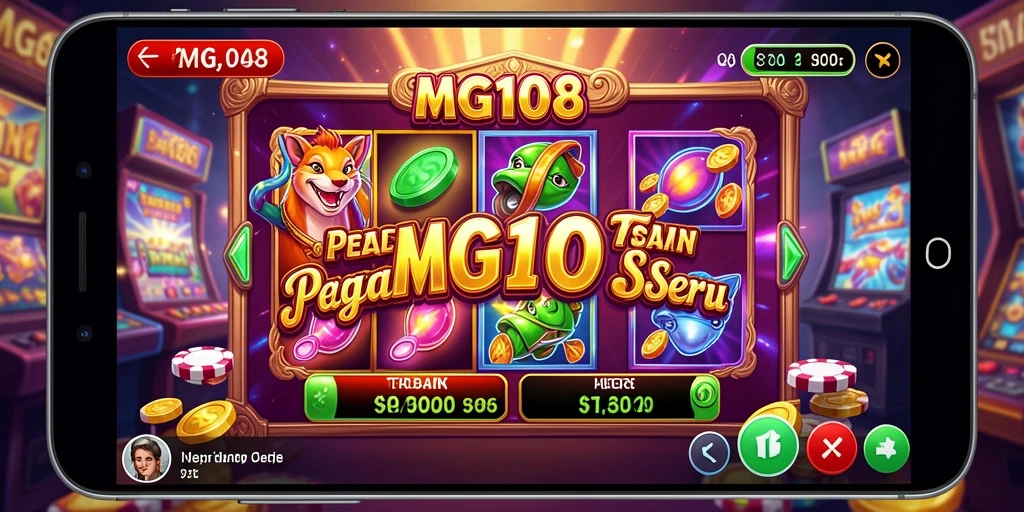 Tampilan gameplay Slot yang menarik dan menggembirakan dari MG108.