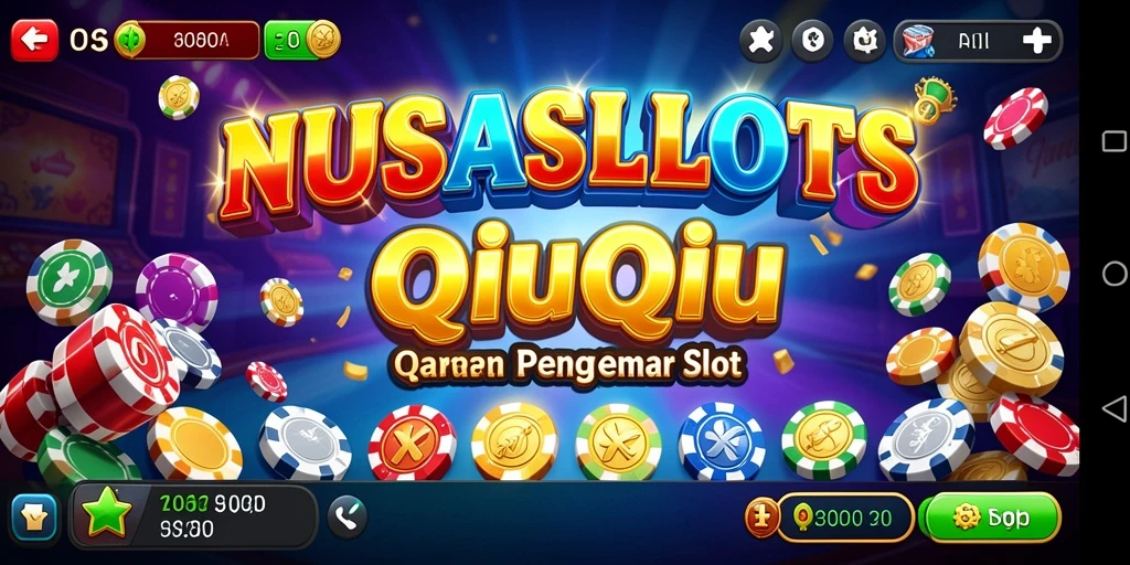 Tampilan gameplay seru QiuQiu di NUSASLOTS yang menantang.