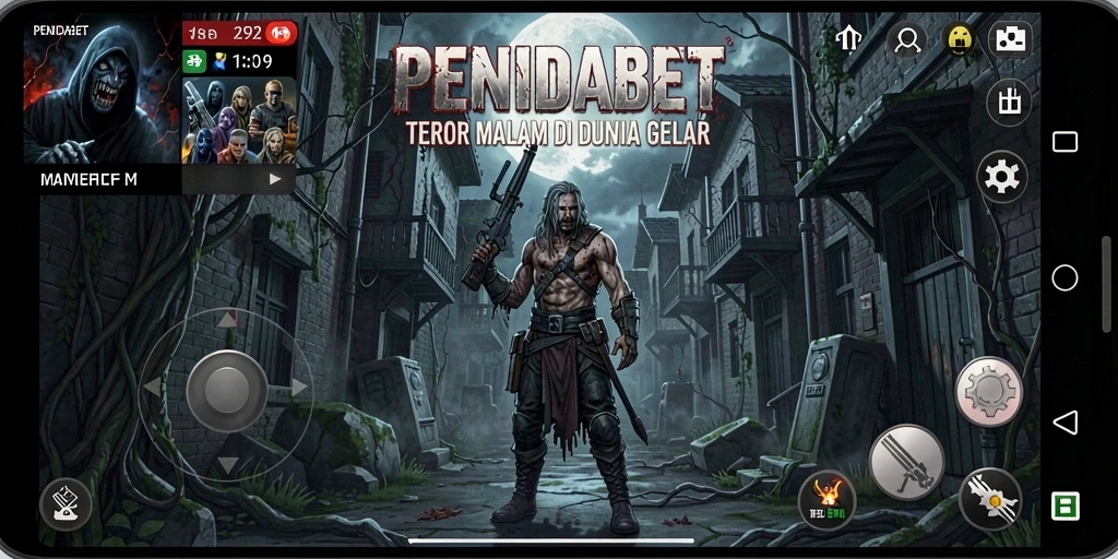 Gameplay PENIDABET yang menegangkan dan mencekam saat menjelajahi kegelapan.