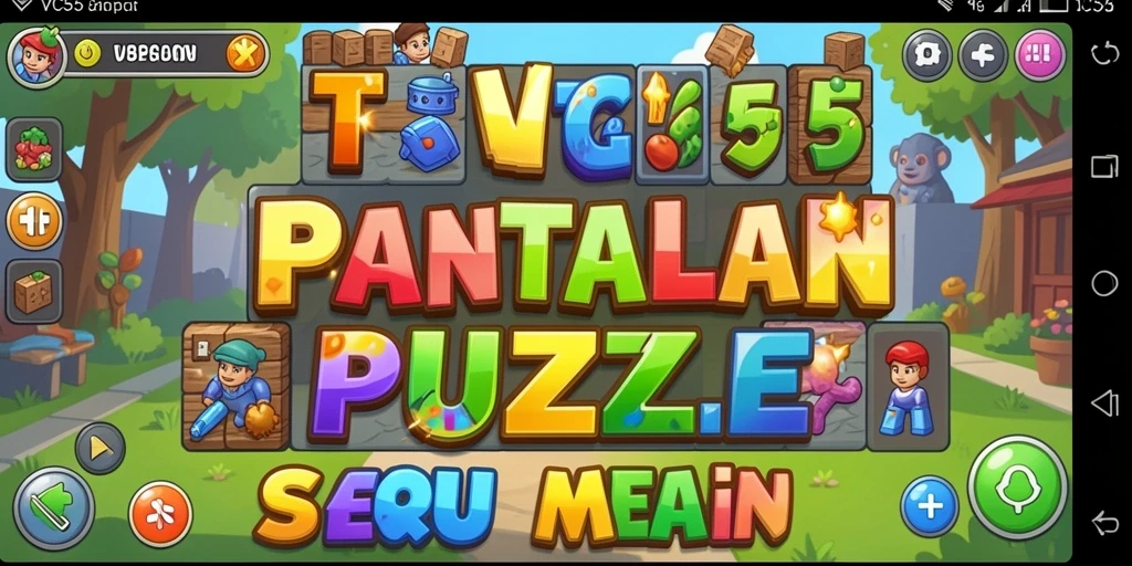 Screenshot gameplay VC55 yang menunjukkan teka-teki seru dan menarik.