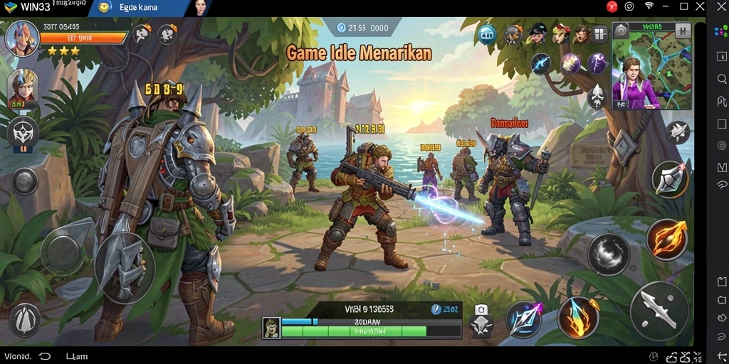 Tampilan gameplay WIN33 yang menarik dan interaktif.